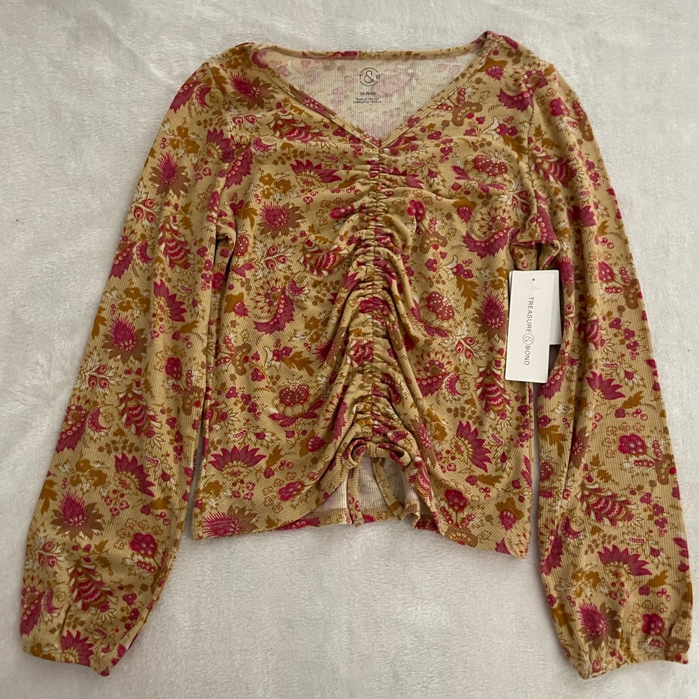 BEIGE VINTAGE FLORAL